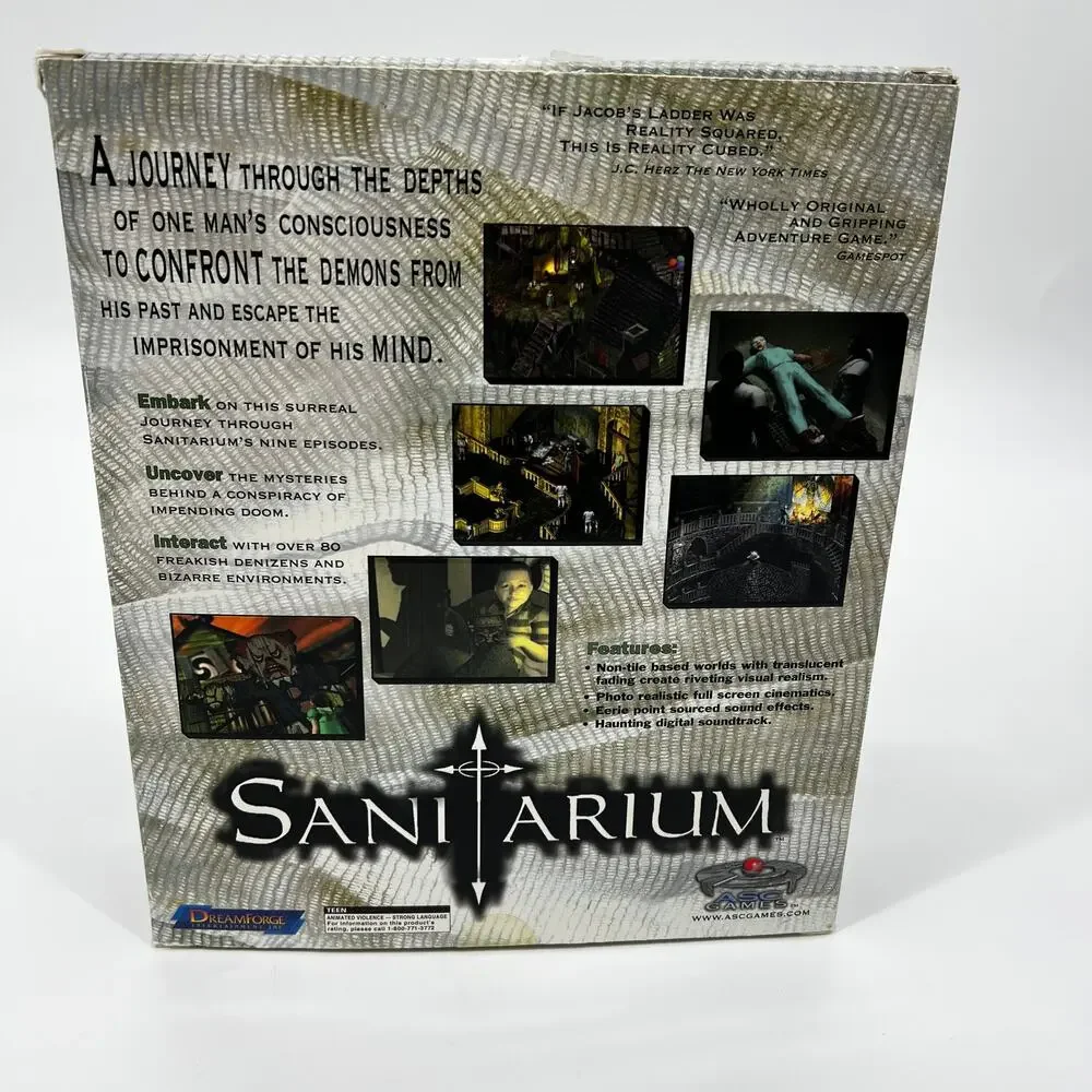 Dreamforge Intertainment sanitarium big